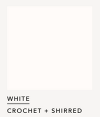 Acacia Swimwear Faera Crochet Bottom | White