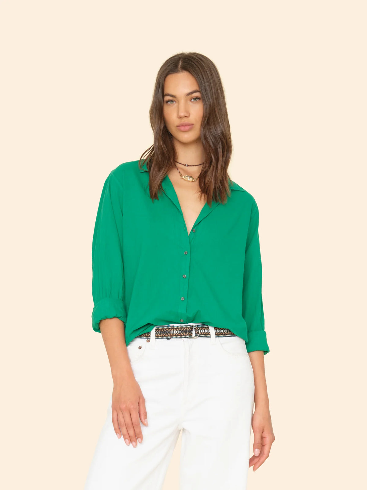 Xirena Beau Shirt - sea green