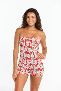 Benoa Swim Serena Romper | vintage Orchid