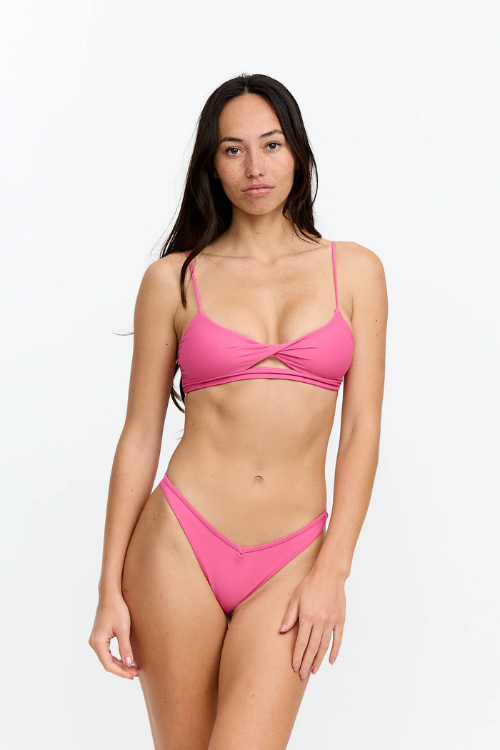 Benoa Swim Heather Top | Guava