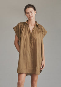 Acacia Llima Dress- organic cotton | Licorice/black in