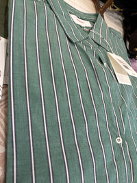 Xirena Beau Shirt - Cilantro Stripe
