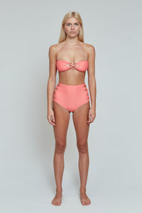 Acacia Swim Lumahai Top | dual ribbed lychee