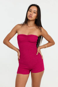 Benoa Swim Serena Romper | ginger