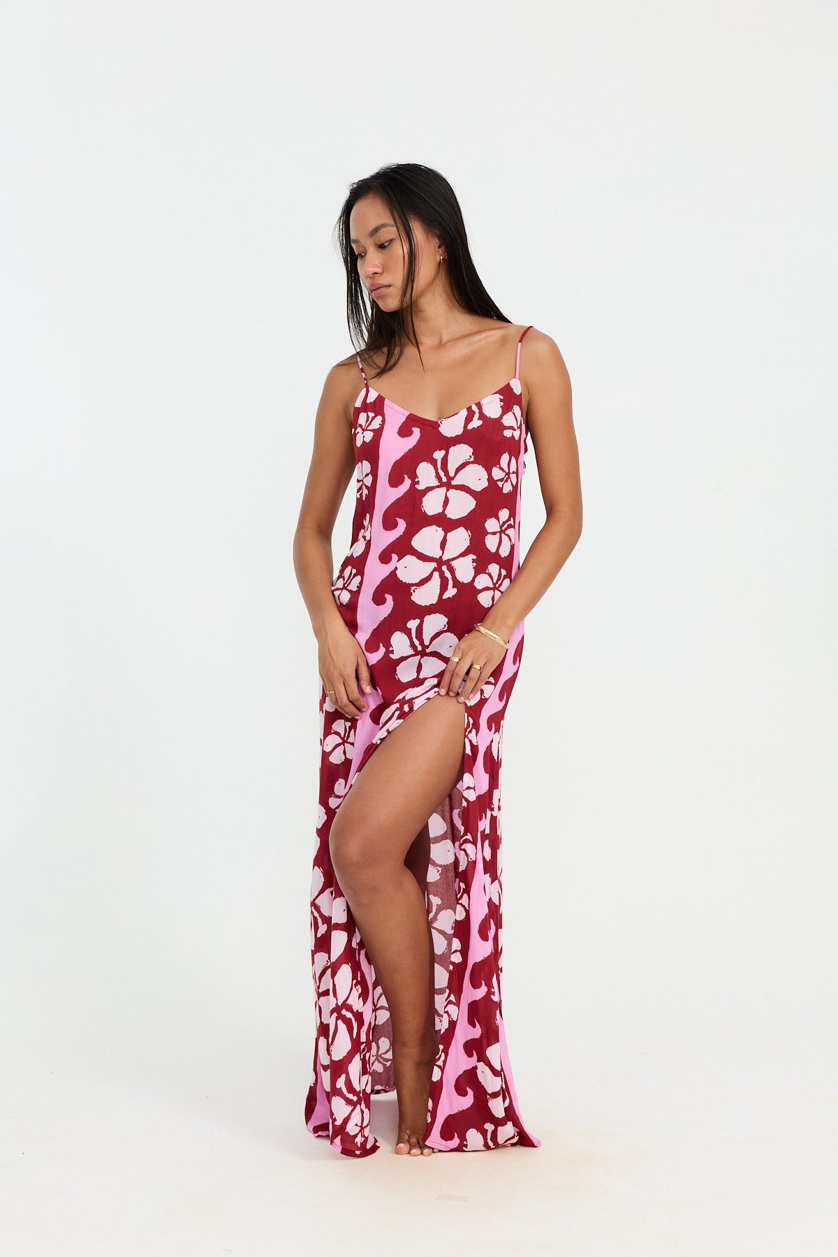 maxi swim dress Benoa Swim Kahea Dress in Papeete L
