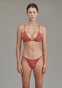 Acacia Swimwear Gigi Crochet Top | Berry