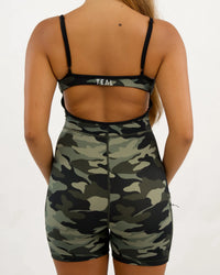 Active by TEAL - Kayla Jumpsuit / green camo