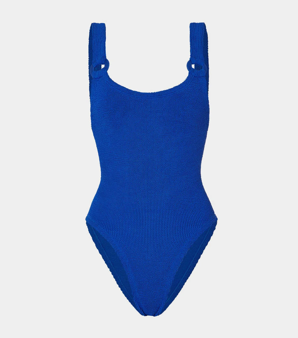 Hunza G Domino One Piece |Royal Blue