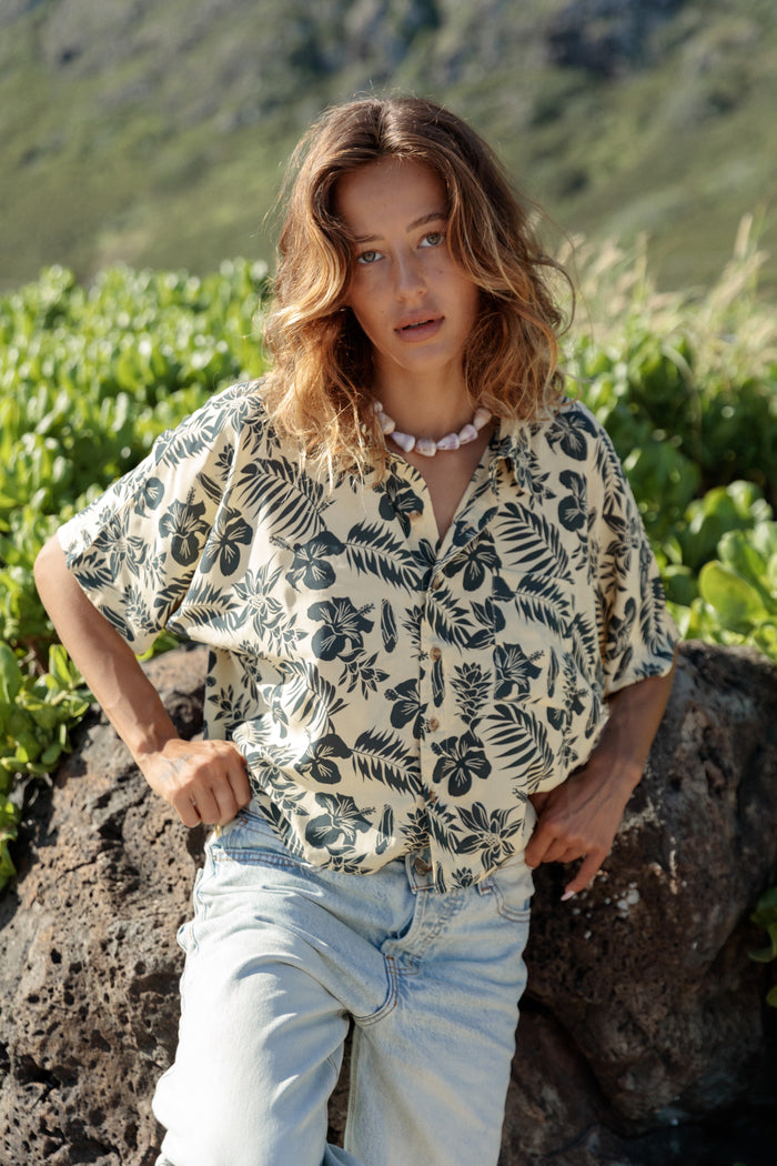 Mai Dylan crop Top | Tan Oasis