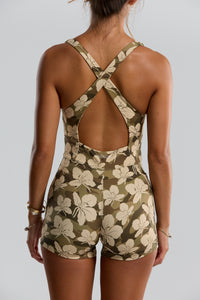 Benoa Swim Ava Romper Camo Ginger