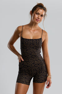 Benoa Swim Brynn Brown Batik