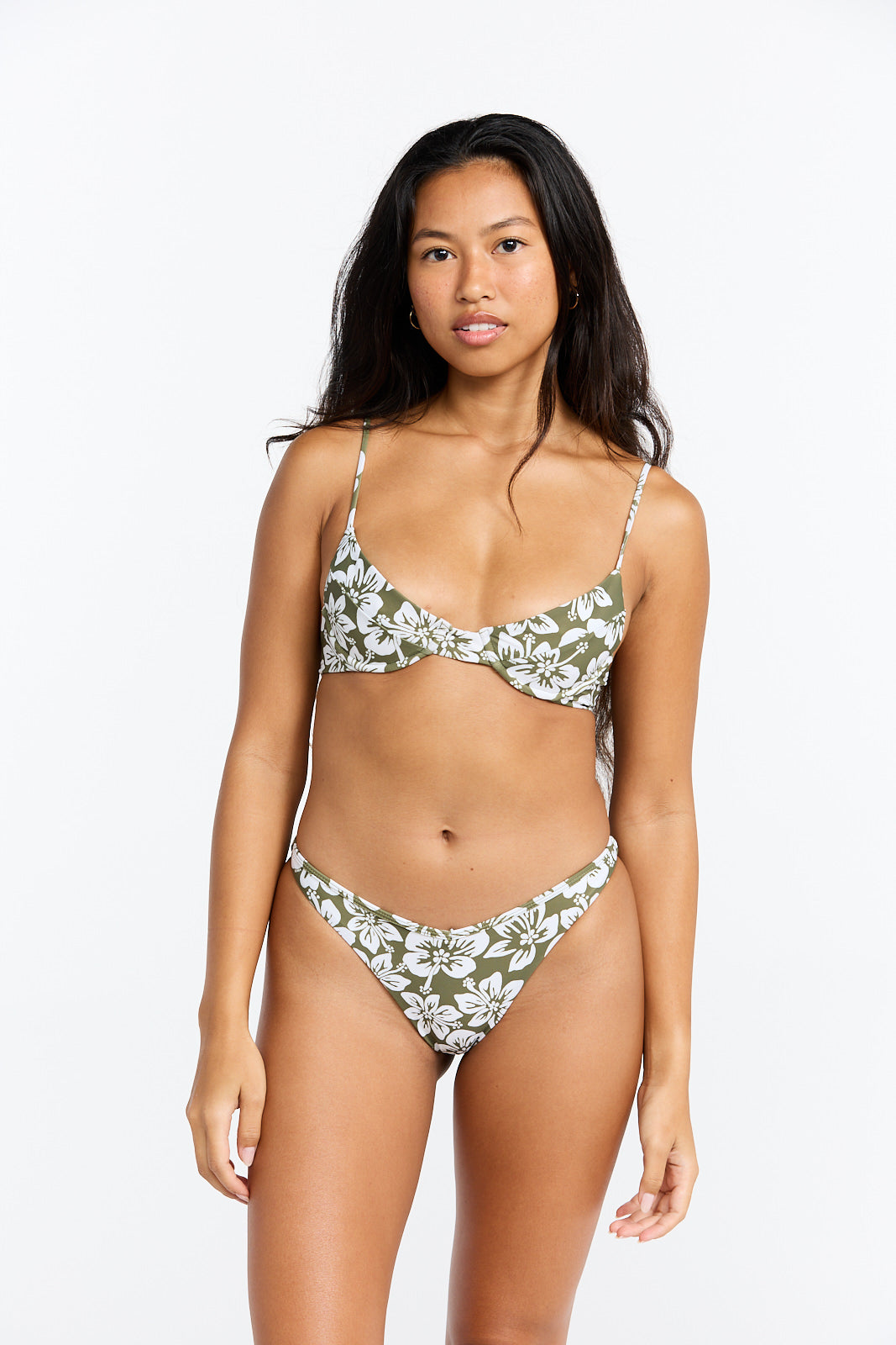 Benoa Swim Johnny Bottom | Green Batik