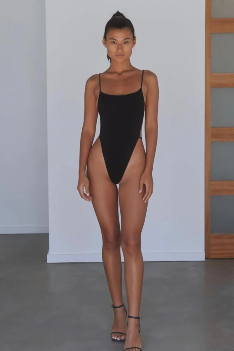 Indah DNA Bodysuit // Black
