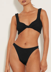 Hunza G Juno Bikini Set |Black