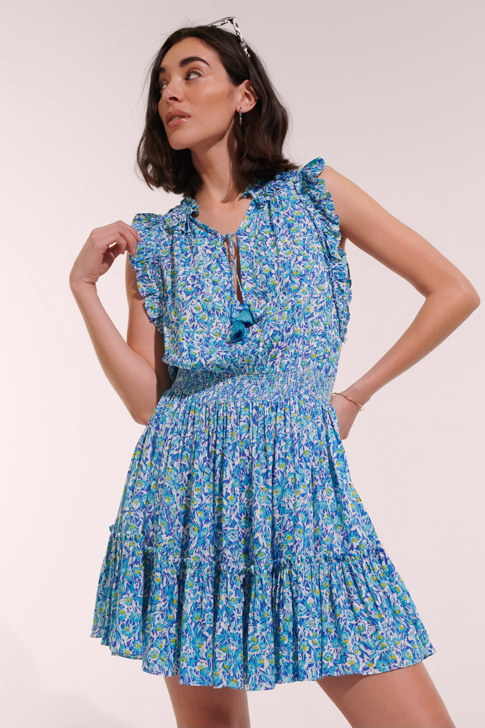 Poupette St. Barhts mini dress Triny |Blue Ocean Flowers