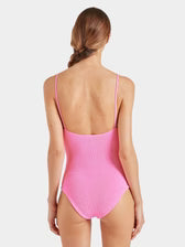 Hunza G Pamela One Piece | bubble gum
