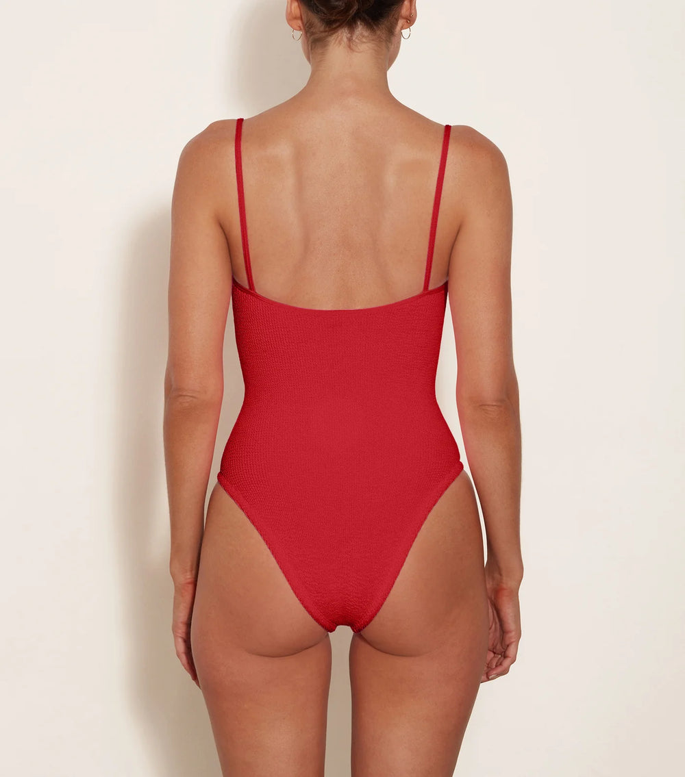 Hunza G Pamela One Piece | Red