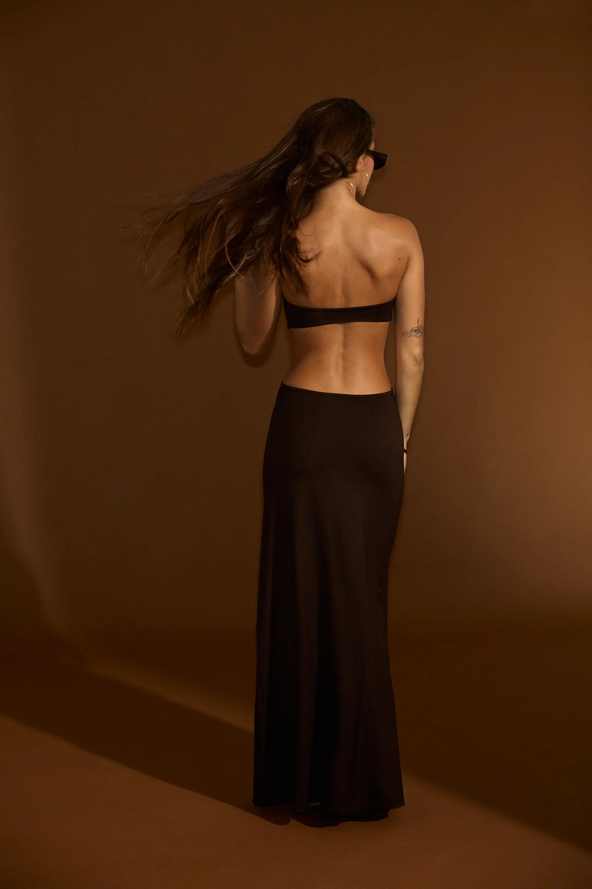 Benoa Party Girl Yasmin Dress Shaved Chocolate