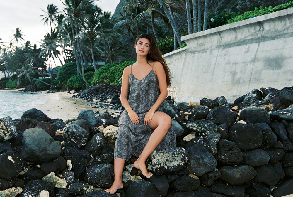 Mai Aria Dress Maxi | Python
