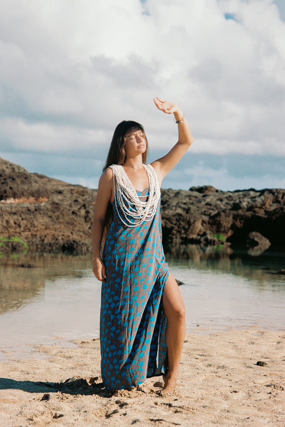 Mai Aria Dress Maxi |petunia