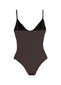 Mai Everyday Bodysuit - Raisin Scrunch