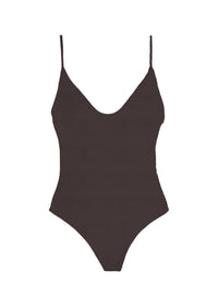 Mai Everyday Bodysuit - Raisin Scrunch