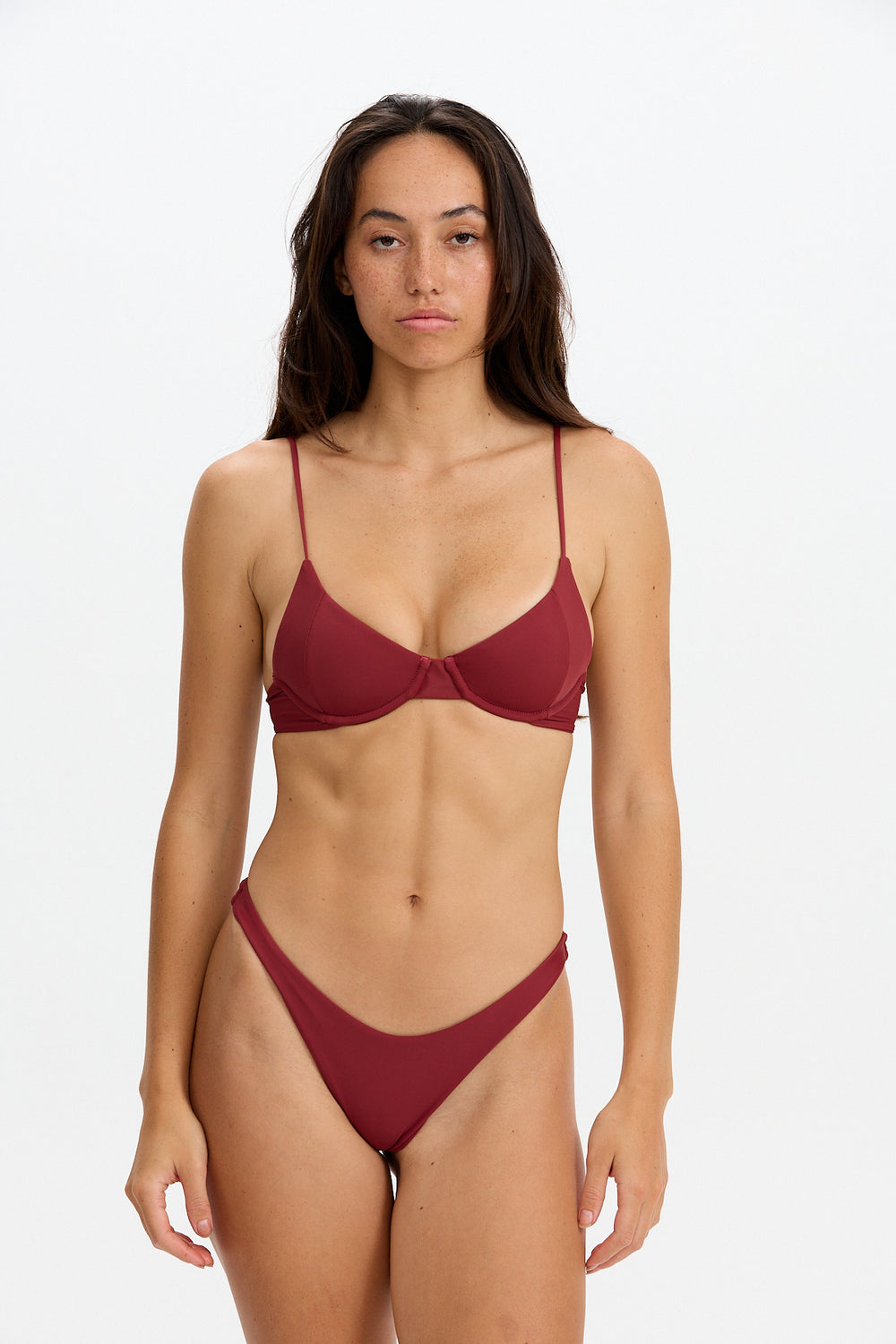 Benoa Swim Flora Bottom | Cherry