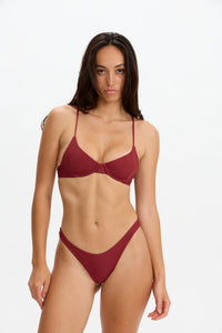 Benoa Swim Kylie Top | cherry