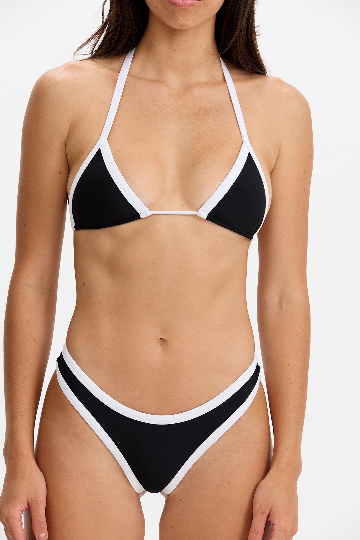 Benoa Swim Mia Bottom - Black/White