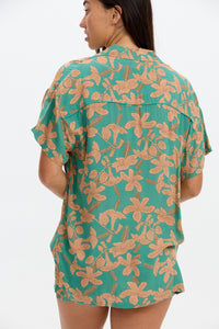 Benoa Swim Aloha Shirt Dress | Tropics