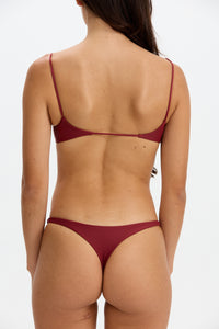 Benoa Swim Tai Bottom | Cherry