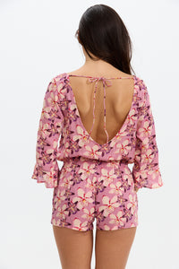 Benoa Swim Baja Romper | Bloom