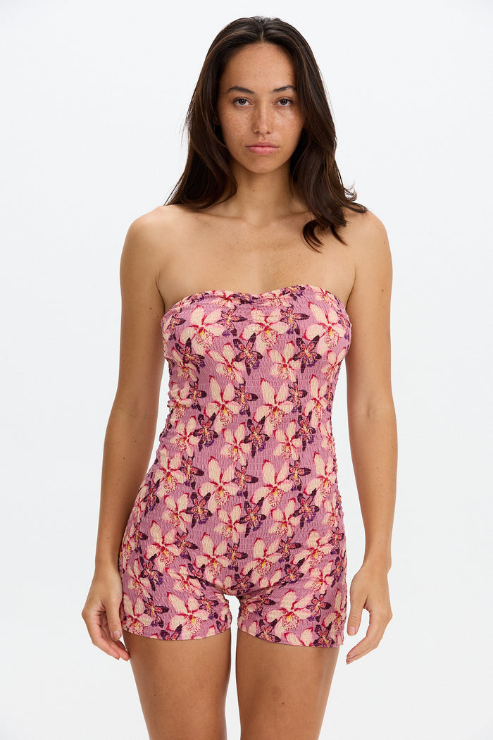 Benoa Swim Serena Romper | Bloom
