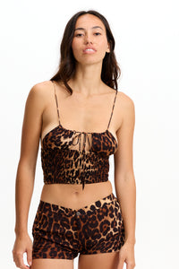 Benoa Swim Sabi Smocked Tank | Sahara