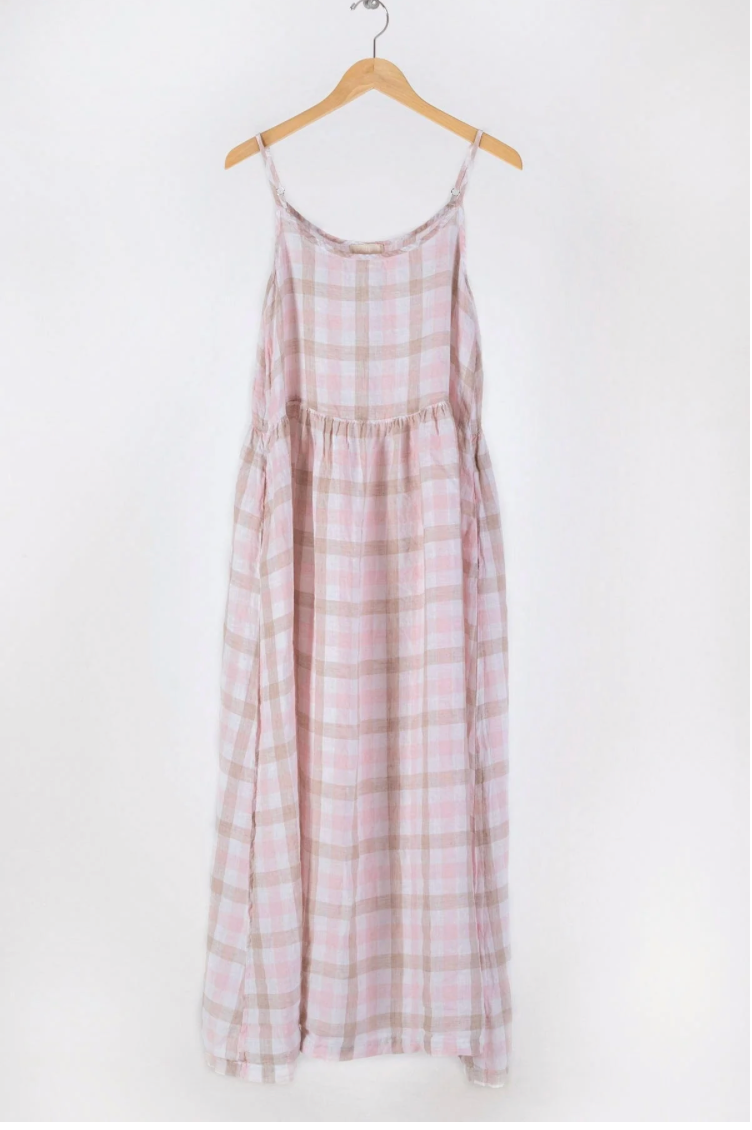 Cpshades dress | pink plaid