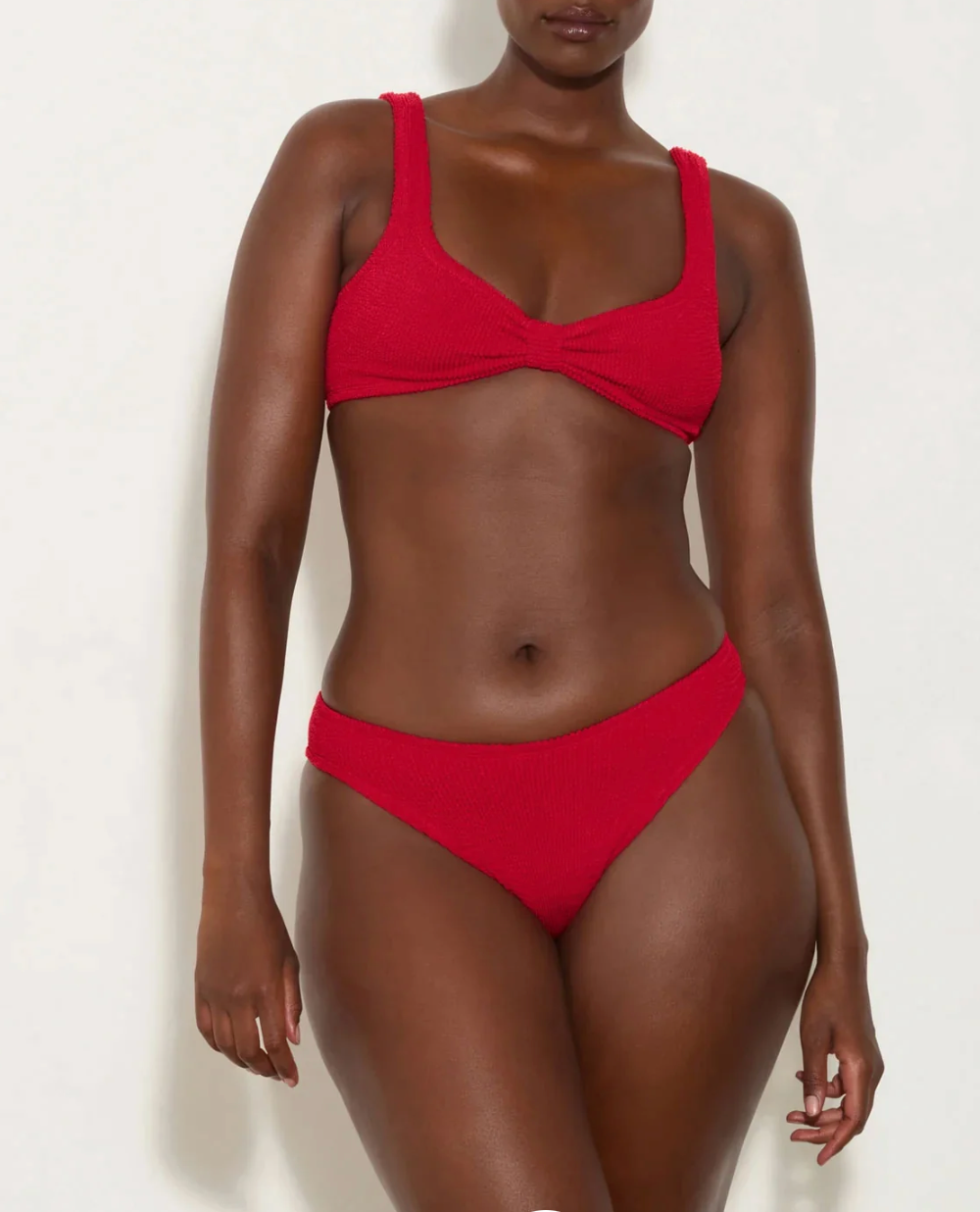 Hunza G Bonnie Bikini Set | Red