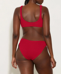 Hunza G Bonnie Bikini Set | Red