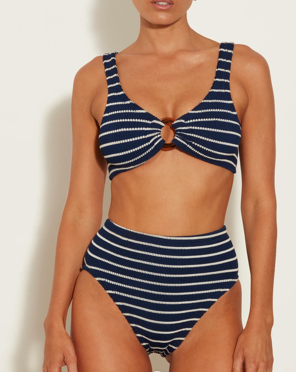 HunzaG Nadine two piece | Navy / White