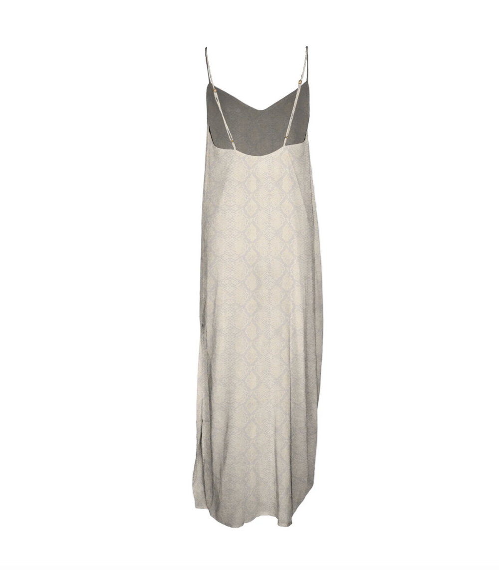 Mai Aria Dress Maxi | pearl python