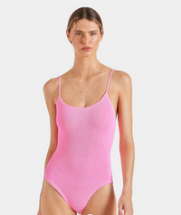 Hunza G Pamela One Piece | bubble gum
