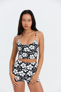 Benoa Swim Active Tank Top | Pupukea Black