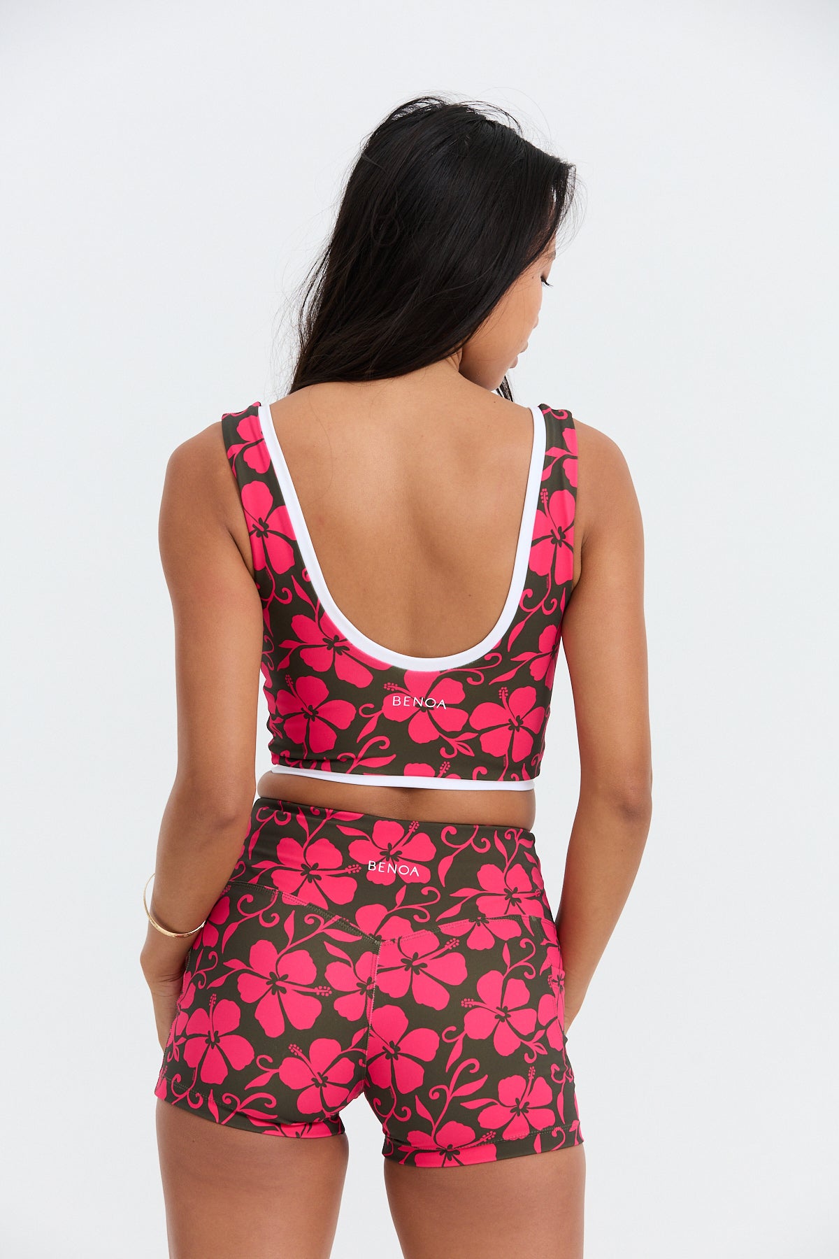 Benoa Swim Layered Tank Top | Pupukea Pink