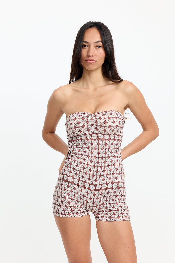 Benoa Swim Serena Romper | Cowrie Basket