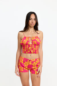Benoa Swim Sabi Smocked Tank | spring