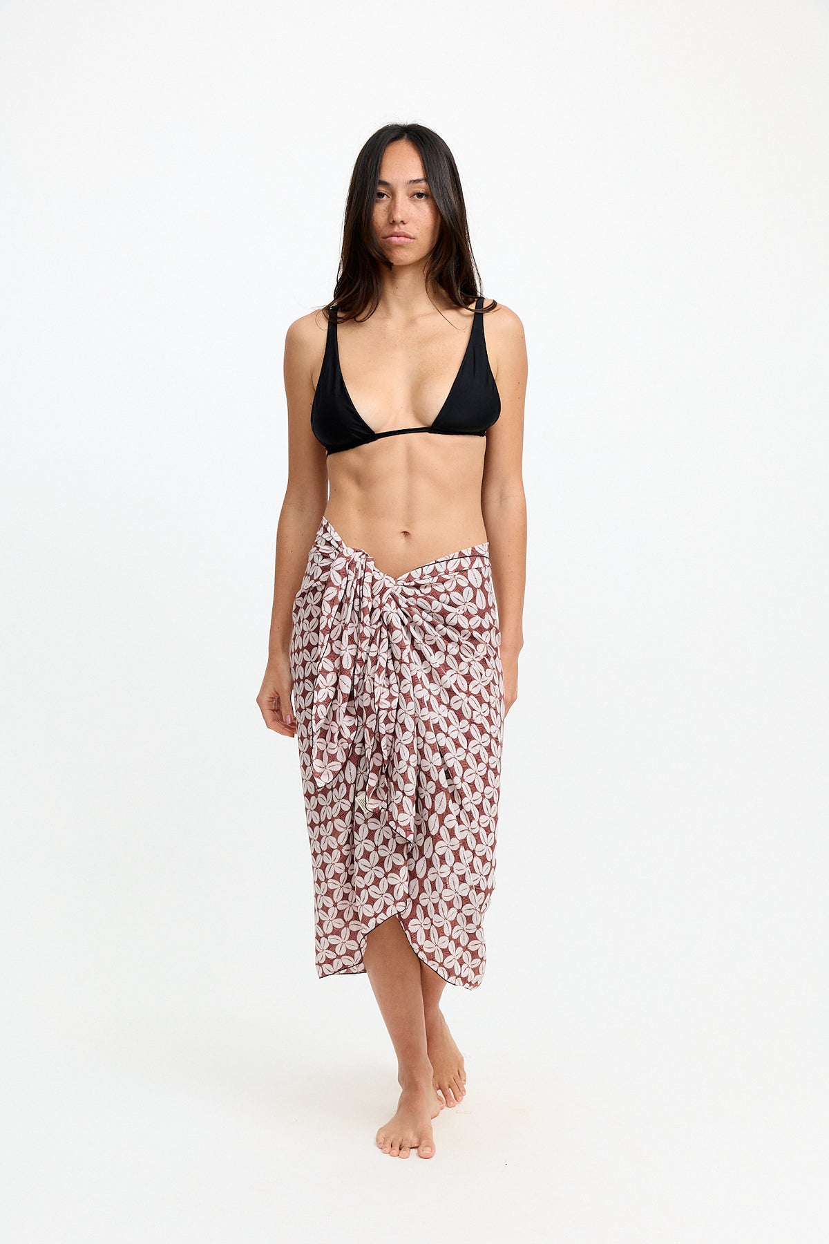 Benoa Swim Pareo | Cowrie Basket