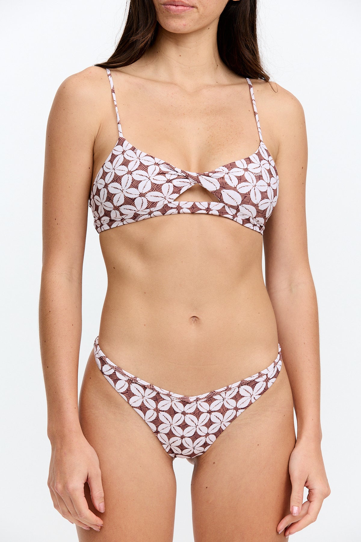 Benoa Swim Heather Top | Cowrie Basket