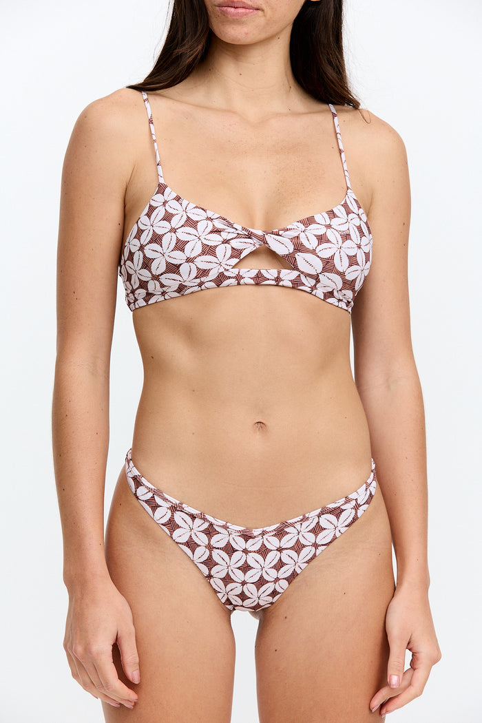 Benoa Swim Heather Top | Cowrie Basket