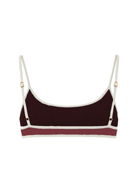 Mai Underwear Kaia top -wine