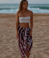 Tag Aloha Organic Pareo | crown flower