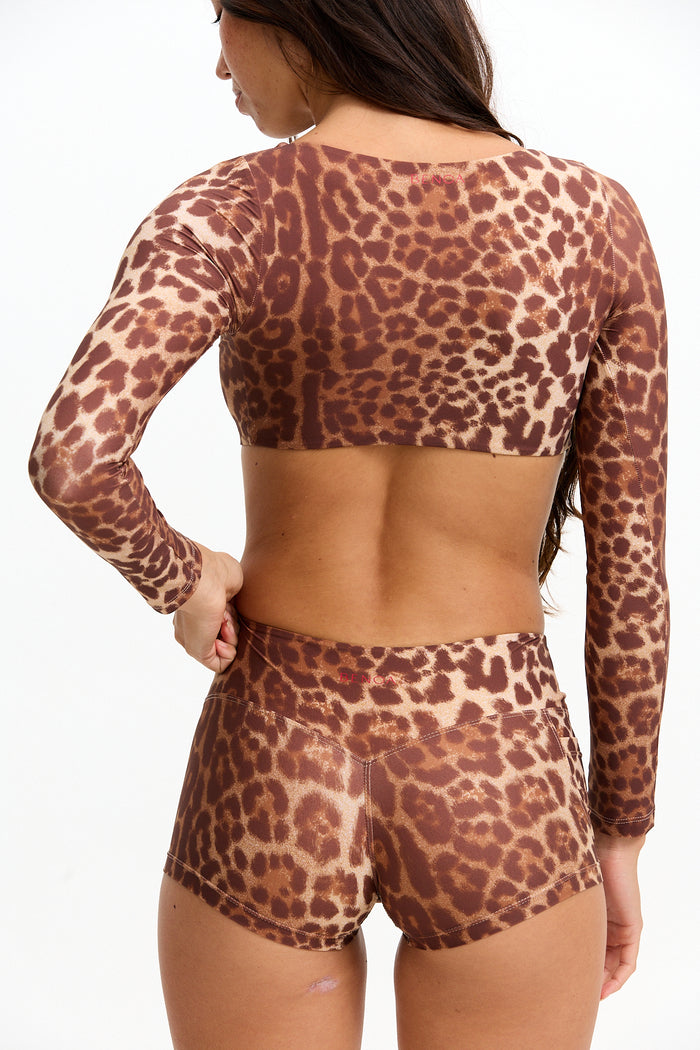 Benoa Swim Low Rise Short | Sahara